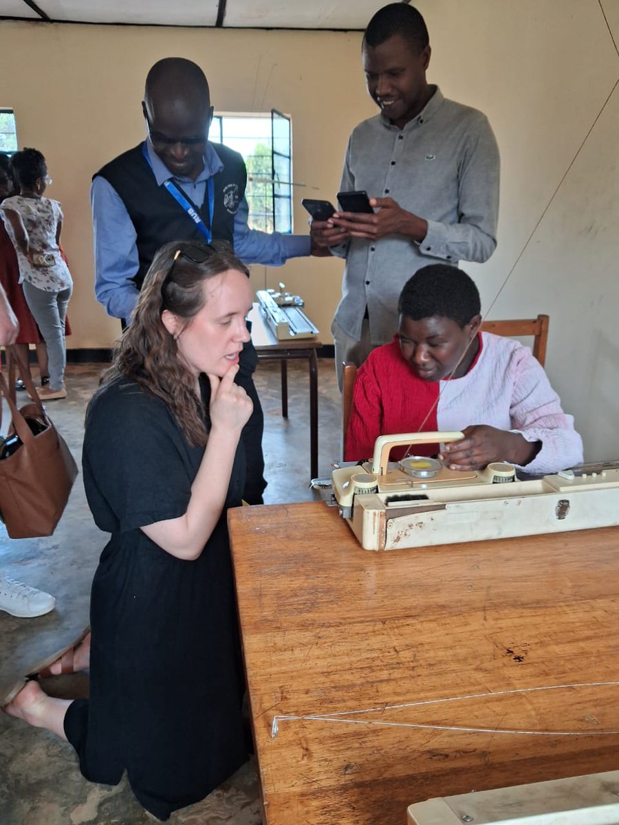 RUBRwanda's tweet photo. Building bridges for a more inclusive world for blind and visually impaired persons. Looking forward to what we can achieve together! #Partnerships #Accessibility https://t.co/Fe2PChBwDJ