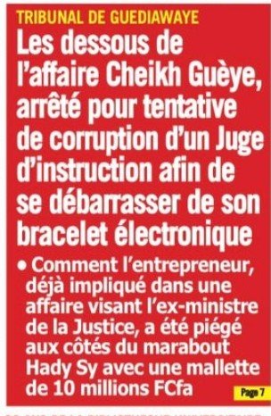 ibra_mamoudou's tweet image. #Sénégal #justice

CRÉDIBILITÉ EN JEU

Annulation par la Chambre d'accusation de la Cour d'appel de Dakar de toute la procédure contre le député Farba Ngom dans "l'affaire des téléphones portables". 
En toute innocence et bienveillance, nous posons les questions suivantes à notre