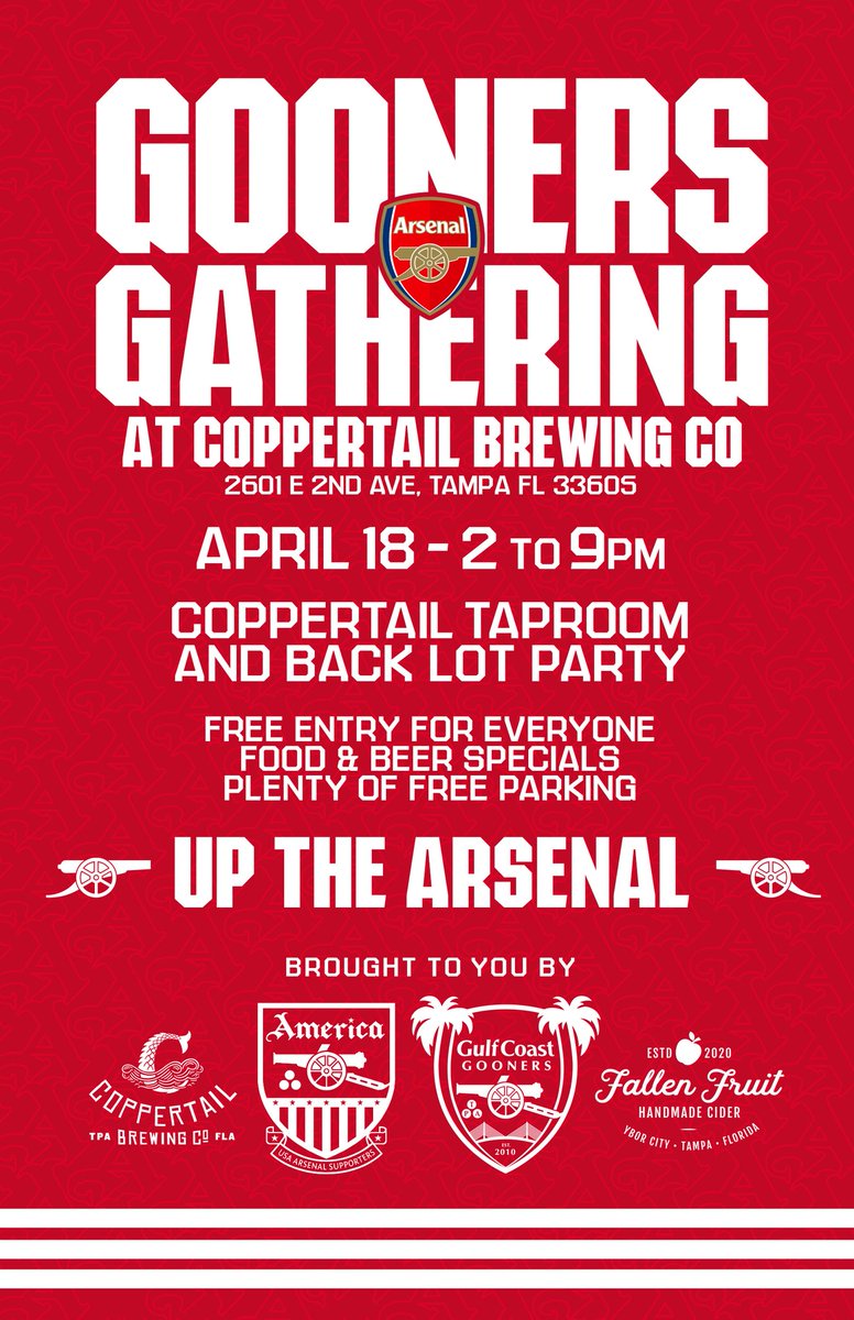 Gulf Coast Gooners tweet media