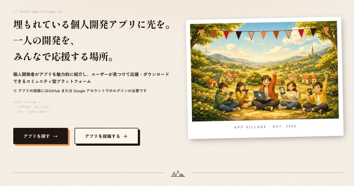 ゆーき＠個人開発者 tweet media