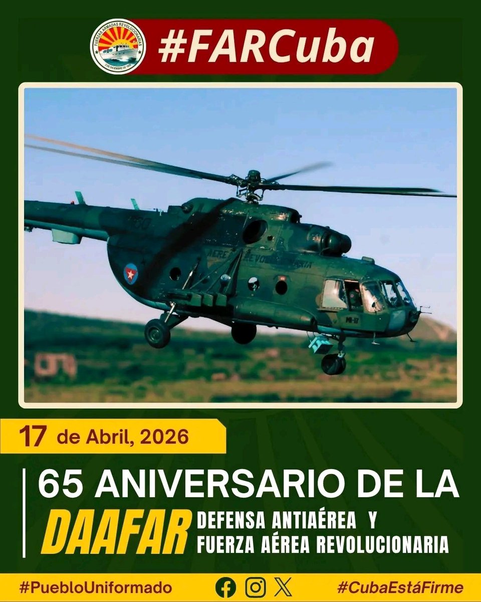 Otro aniversario de nuestros combatientes de la DAAFAR MUCHAS FELICIDADES