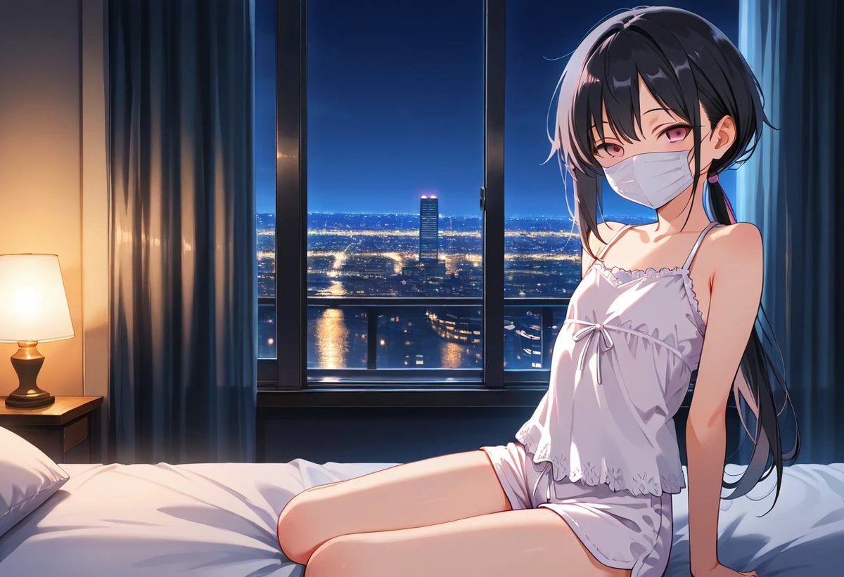 raughinblow2you's tweet image. 「今日もありがとうございました。それではまた明日」 
 
#goodnight
#AIart