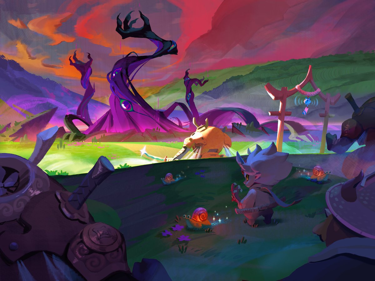 This is why YOU should fear the Chimera...

When Chimera forces emerged from Lunacia’s ravines, the land itself was threatened. 

Axies fought bravely, but corruption spread faster than blades could stop it.

Sapidae villages lay directly in the invasion’s path. 

Petrasense rang