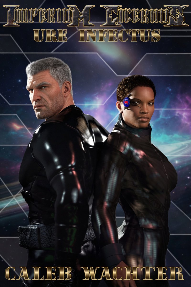 Monkeying with Grok to reimagine some of my covers. First up: Ure Infectus