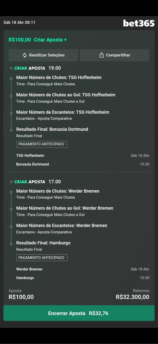 🔥🔥Odd 323🔥🔥

Se bater vou sortear 4k no meu telegram ein!!

Não sei o motivo mas gostei desse bingo 👀

Senti algo bom!