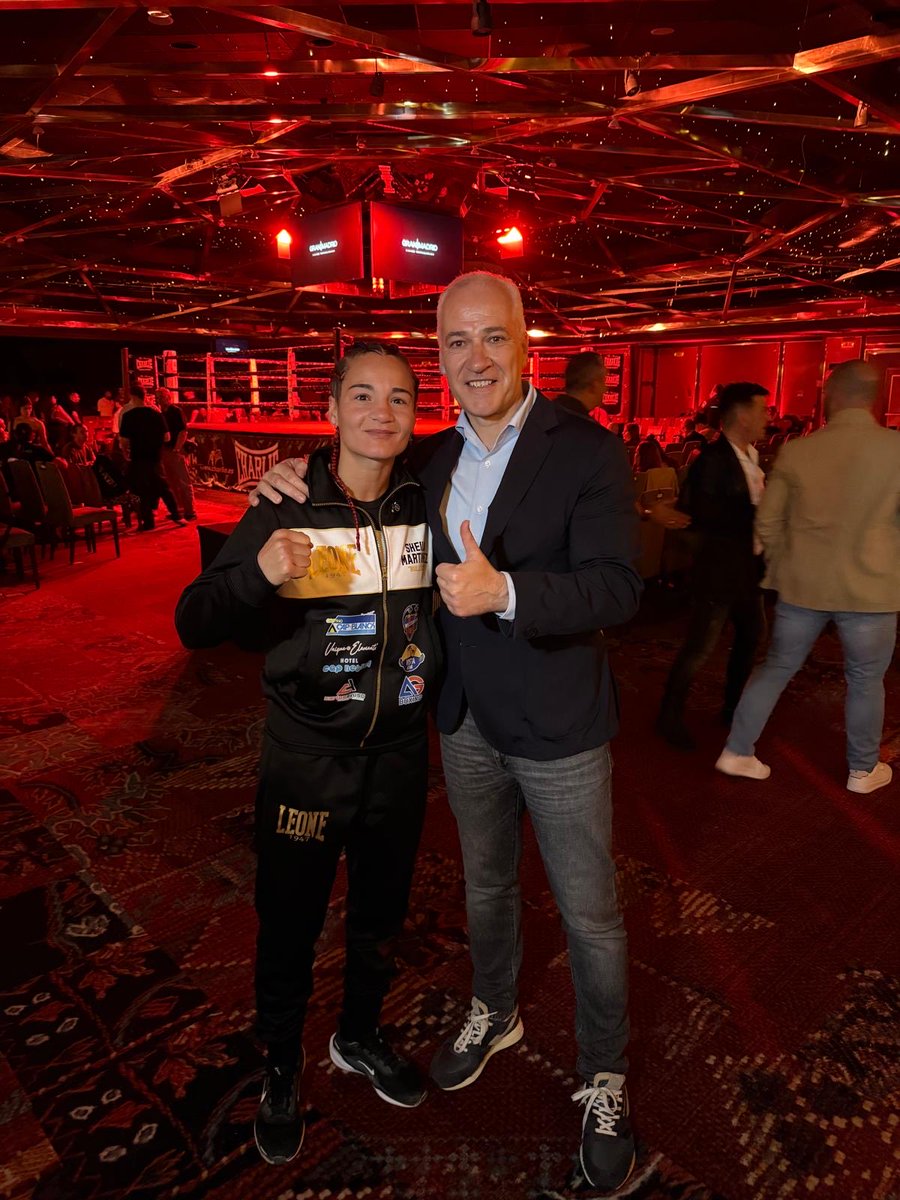 Enhorabuena Sheila Martínez, Campeona de Europa de peso pluma.

Orgullo verte cumplir tus sueños y siempre con el escudo del #LevanteUD contigo 💙❤️

Te esperamos en en Ciutat para celebrarlo 🥳