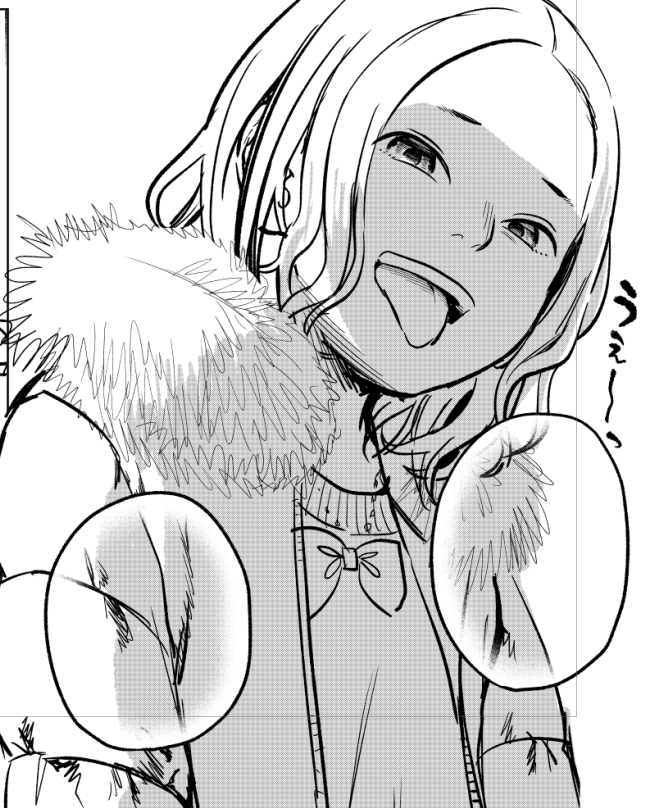 明日か明後日にFantiaの支援者様プランに夏コミ新刊進捗投稿します!かわいく描けた回想シーン 