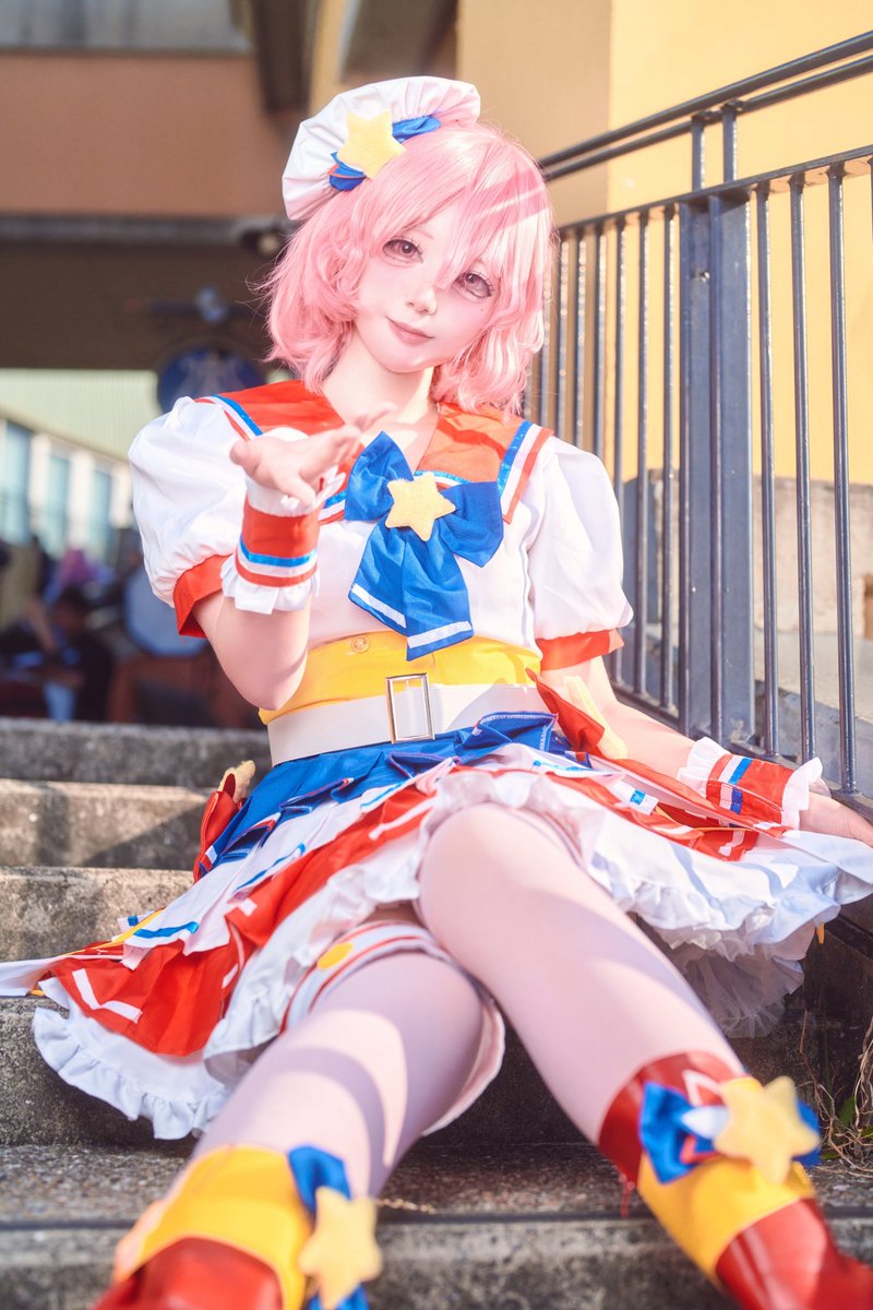 ⚠Cos. 
       プリパラ 🎀 レオナ･ウェスト

♡リラックス〜〜🎶໒꒱

𝜗𝜚꙳.*
#アコスタ岸和田カンカン
📷´-<a href="/garirurero_xx/">がりー</a>              🩷✨