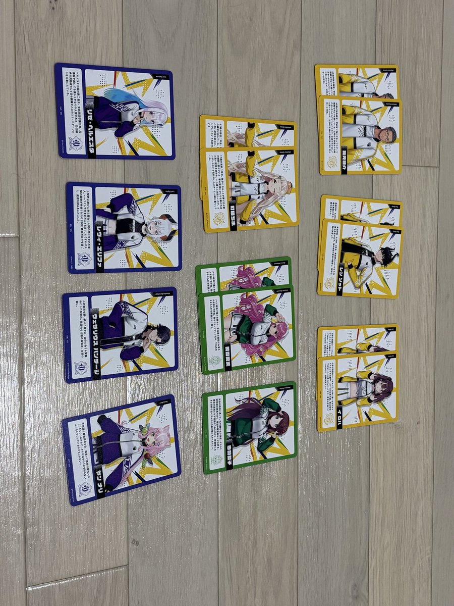 miii_gohan's tweet photo. 【交換・譲渡】
にじフェス2026 コレクションカードAグループ　にじさんじ

譲:写真2〜4
求:写真1>R:100円N:50円+送料

同等交換優先でお願いします。
不快でなければR:Nの1:2交換可。
男性希望の場合、女性からも同数以上のお引き取りをお願いします。 https://t.co/93LFxHWVsz