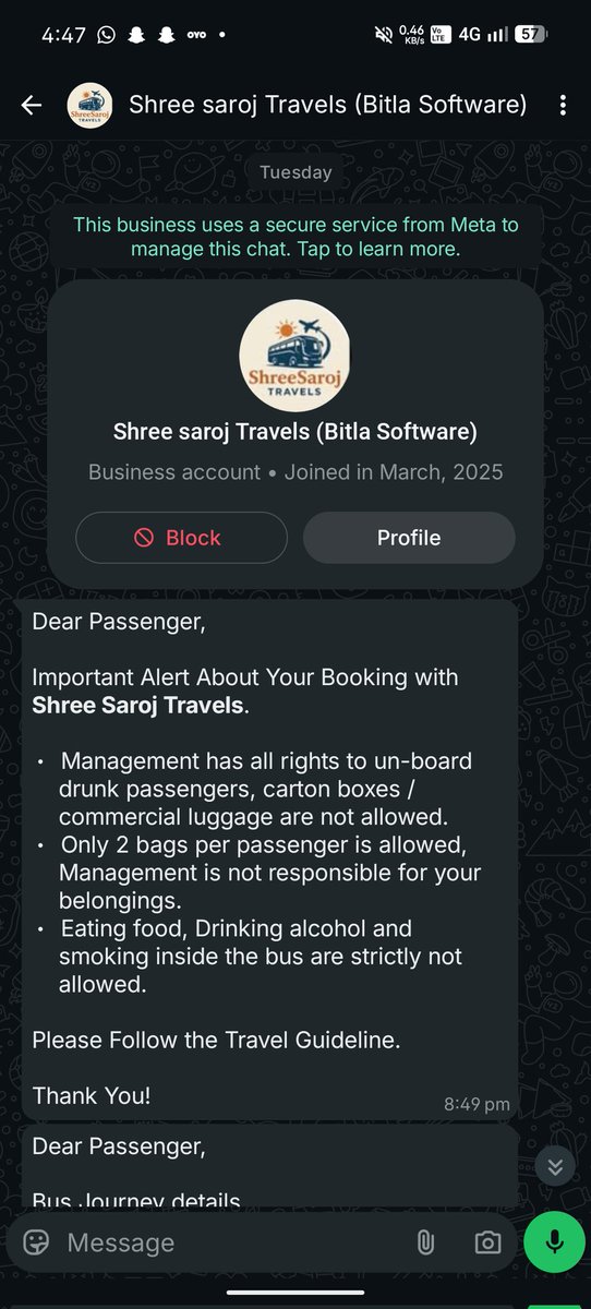 Jayantverma01's tweet image. Luggage compartment has been already full by commercial  luggage. in cabin we faced  issue   according to there norms.
#abhibus  
#redbus #zingbus  both company have good service they priorities customer safety  not just to load unload commercial luggage.