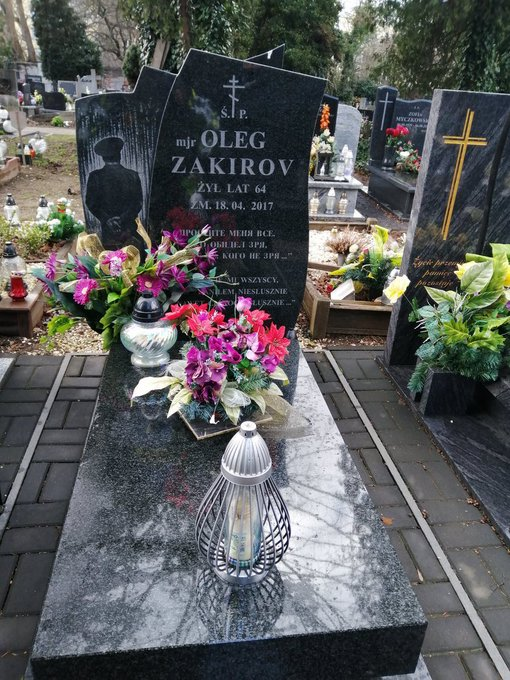9 lat temu, 18.04.2017 r. w Łodzi zmarł Oleg Zakirov. Jako major KGB prowadził prywatne, niebezpieczne  śledztwo w sprawie #ZbrodniaKatyńska. Zgromadzony materiał przekazał <a href="/ipngovpl/">Instytut Pamięci Narodowej</a>
Po ucieczce z Rosji w 1998, zamieszkał w Łodzi, przez wiele lat starał się o status uchodźcy.
1/