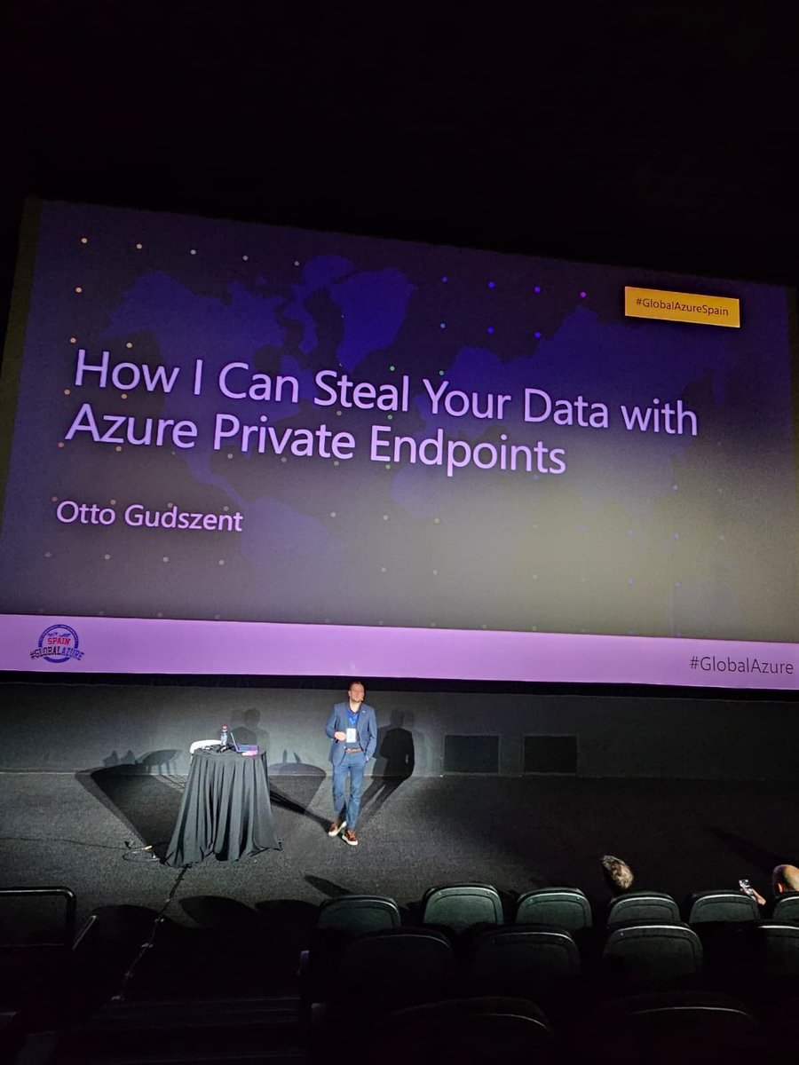 GlobalAzureES's tweet photo. Está ocurriendo ya mismo en la Global #Azure Spain 2026 de Madrid. Nuestra sesión internacional con Otto Gudszent desde Hungría, y sesiones con grandes profesionales locales como la de @saintwukong y @sparraguerra en el track 2, y la de @JIniestaData.
💙💙💙 https://t.co/TLSVpjQu4A