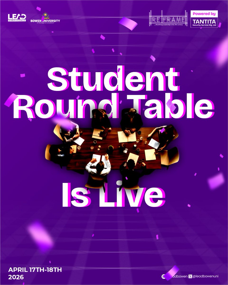 Leadbowenuni's tweet photo. Student round table is live🤭💜 https://t.co/KyMDQrtZ7Z