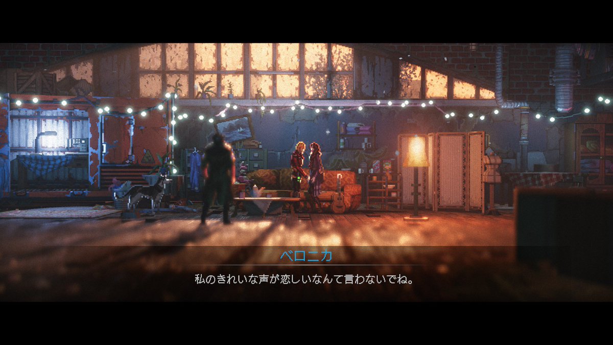 『Replaced』Chapter 2クリア！ この章はアクションというかバトルがなくて、完全にアドベンチャーゲームだった。謎のアーケード ...