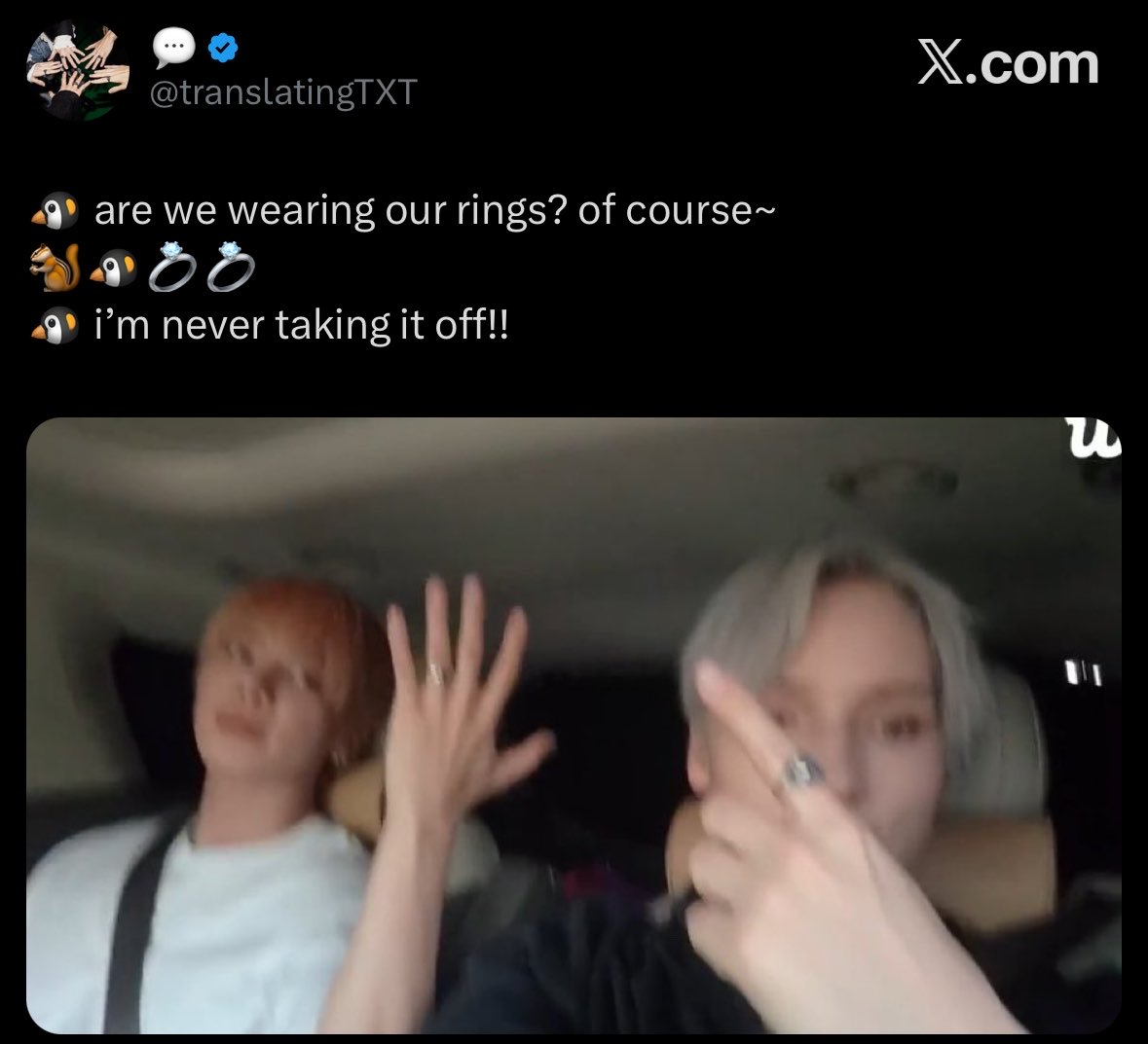 lana ☆ misses txt :( tweet media