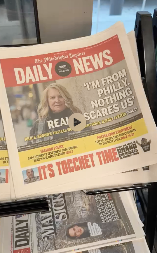 julie k. brown tweet media