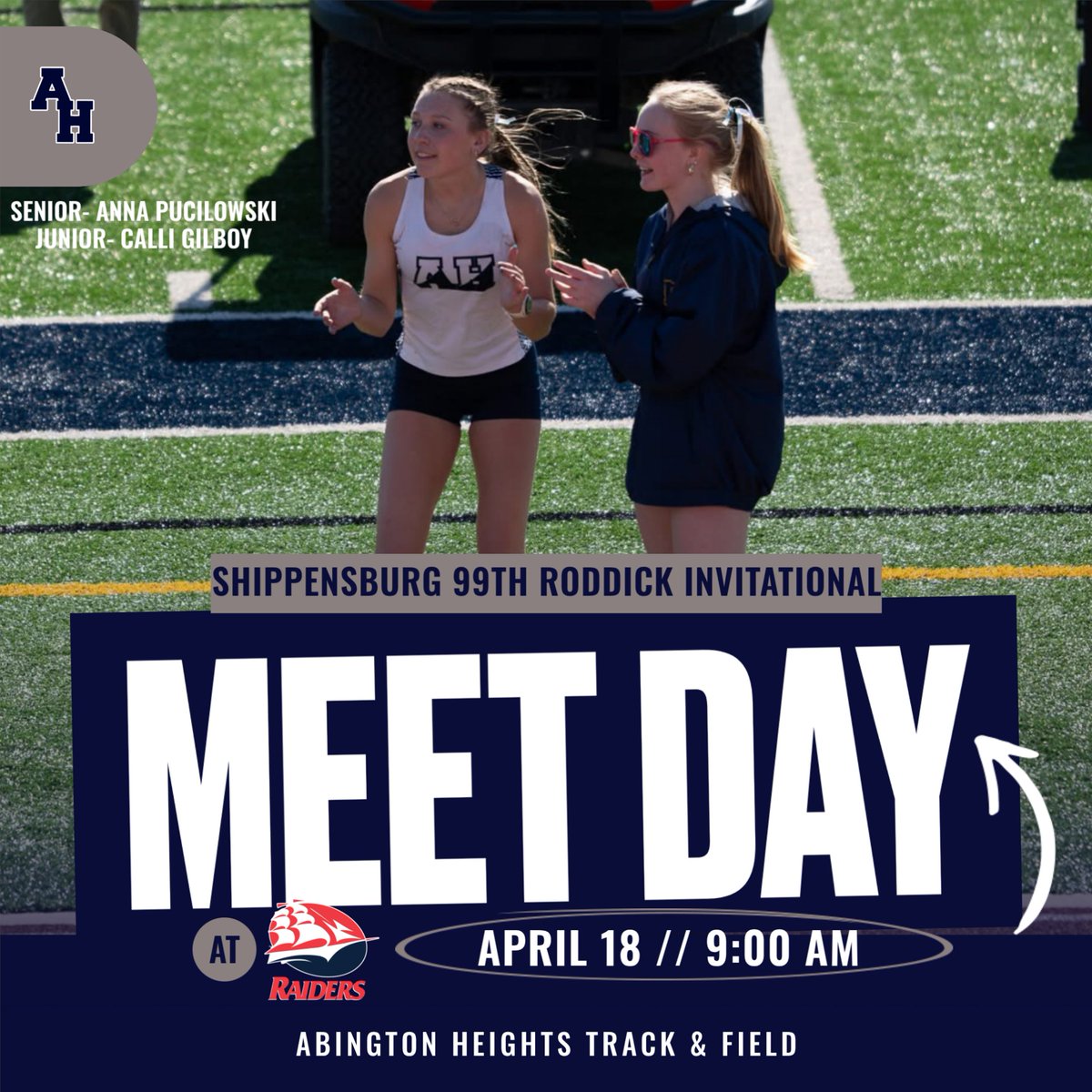 AHCometsXCTF's tweet photo. We've got another meet! Some athletes are competing at Shippensburg University today for a hot day under the sun. Events begin at 9:00 am with the 3200 and Boys discus. Good luck to everyone! 

#GOCOMETS 🥳⭐🏅 https://t.co/nCIwYIONaA