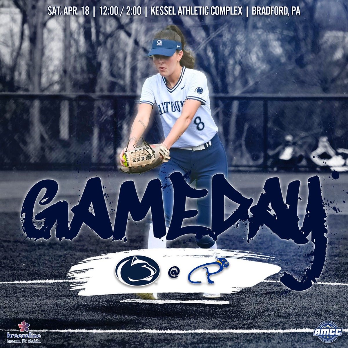 PSAltoonaLions's tweet photo. Big AMCC doubleheader on the road!
🥎#GameDay
🆚Pitt-Bradford (DH)
⏰️12 p.m.
📍Kessel Athletic Complex | Bradford, Pa.
📊1️⃣ https://t.co/DHmK7W3Lwu 
📊2️⃣ https://t.co/y7snPxUr6V 
📺️ https://t.co/t4di3TaMvz  

#d3sb https://t.co/ctCkOmTSnC
