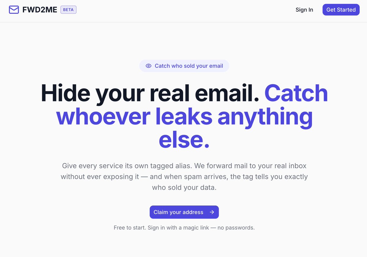 buraksu42's tweet image. I have been using this technique for my private emails and custom domains to protection and track data leaks with my Gmail and custom domains.

Now it is a product for everyone to use. #free

FWD2ME.NET is here for a simple privacy solution. 

Have fun!