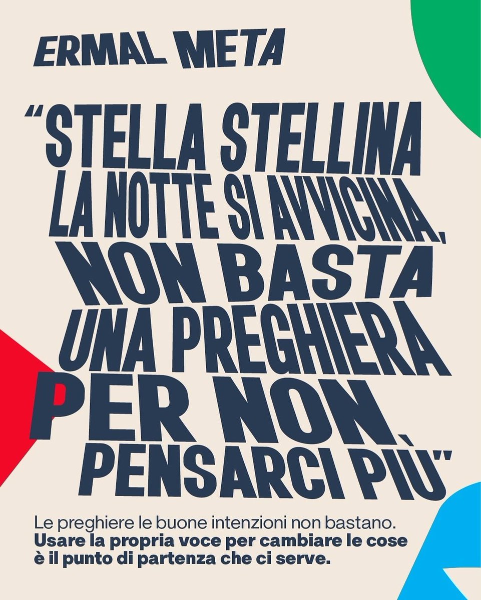 famedalupi's tweet image. #Repost @primomaggioroma
...
La sua scrittura attraversa storie, emozioni e tempo.
Ora torna dove la sua voce si amplifica: Piazza San Giovanni.
Ermal Meta a #1M2026. ✨