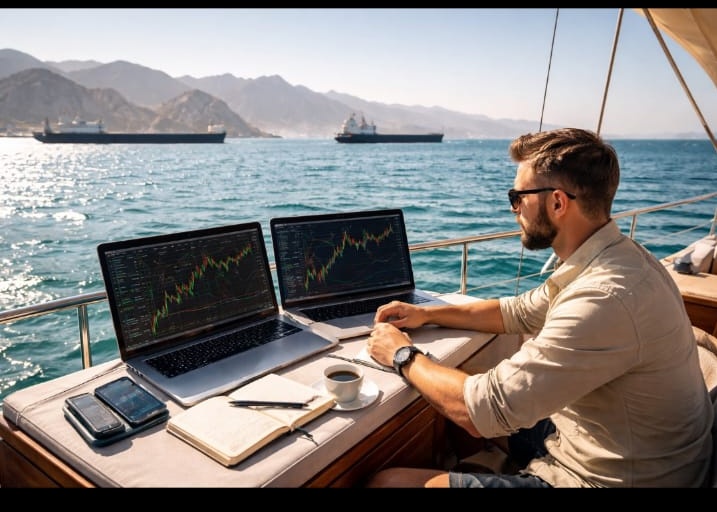 vijaykaushik93's tweet image. For "traders" community, the definition of "Work from Home"
 is officially changed from 'work from Home' to 'work from Hormuz' 🤣🤣🤣

Follow 👉  @vijaykaushik93

#Trading #Investing #NIFTY 
#Optiontrading |  #Niftyoptions | #Scalping  #stockmarketindia 
#ShareMarket