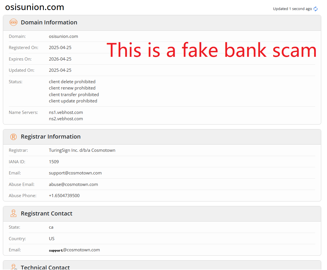 mugu_reporter's tweet image. vebhost[.]com is just a front site, there's nothing there, but it's the nameserver of 100s of scam sites. ZainHosting is the real site

@spamhaus

Proof:

dns.coffee/nameservers/ns…
dns.coffee/nameservers/ns…
dns.coffee/nameservers/ns…

#fraud #phishing #scams
