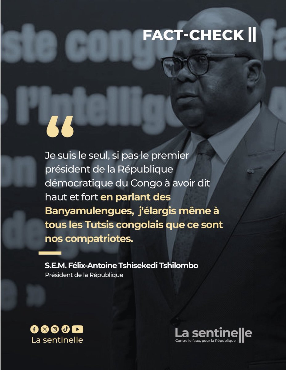 <a href="/rbarwanda/">Rwanda Broadcasting Agency (RBA)</a> Lies. Lies. Lies.

Stop manipulation and division. Stop the Rwandan poison: among Congolese, there has never been genocide.

Our peoples live peacefully, united in the face of attempts to blur our history and our cohesion.