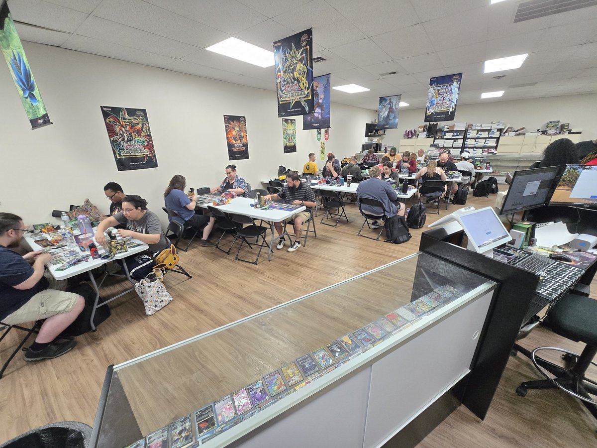 TheSTLGuildHall's tweet photo. We wanted to thank everyone for coming out to our first full prerelease. 

Don’t forget—this Sunday we are hosting The Game Pit for their Two-Headed Giant Prerelease at the Guild Hall at 2 PM.

#cardshop #magicthegathering #mtg #tcg #cardgames https://t.co/9lLRXUNSu9
