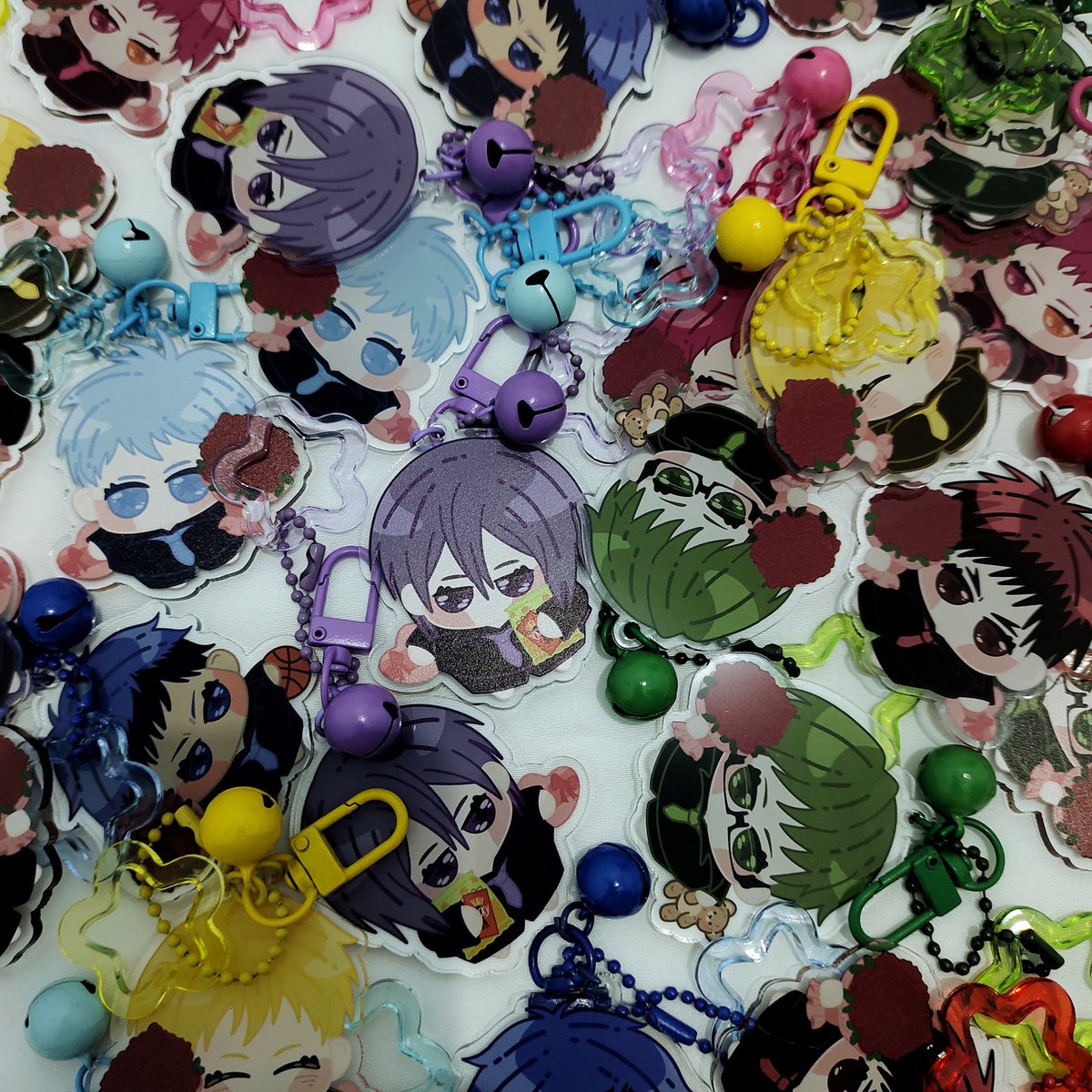 ailoriin03's tweet image. #kurokonobasuke keychain sudah siapp🫡 untuk #cf22