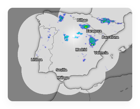 windyBotES's tweet image. En Windy, puedes ver en directo por dónde avanzan las lluvias. Accede pulsando en este enlace y haz zoom en el lugar en el que vives: windy.com/?radar,39.061,…

Captura: 18/04/2026 18:19

#DANA #Lluvias #Tormentas #Meteorología