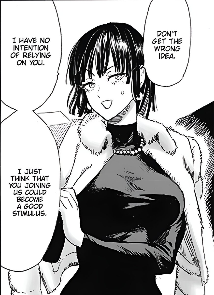 SaiFubu_'s tweet image. #Fubuki deeply admires #Saitama as a hero. She not only wants to stay close to him to follow in his footsteps and grow as a heroine, but she also wants to be recognized and valued by him. However, because she is too proud to admit it, she keeps making excuses to get closer to him