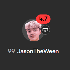 WeenUpdates's tweet photo. Jasontheween against Sidemen FC:

1 Missed pen
11 touches
3 accurate passes
1 tackle
2 defensive contributions
400 Calories burned

At least the kid has heart 🔥 https://t.co/hOsa4Y4Nvi
