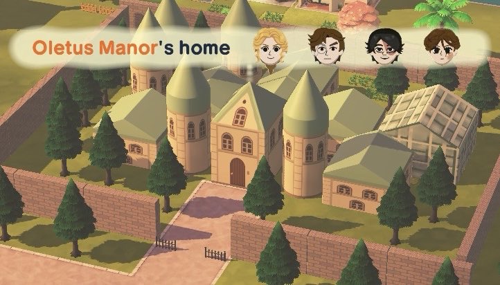 let’s go to the manor