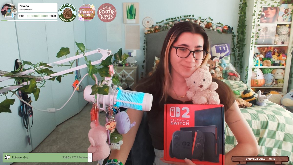 alloecrossing's tweet photo. LIVE ON TWITCH!!! playing tomodachi life and showing my community funded switch 2!!! lets gooooo
https://t.co/fRCM5SiZqr https://t.co/SfR68pPyo9