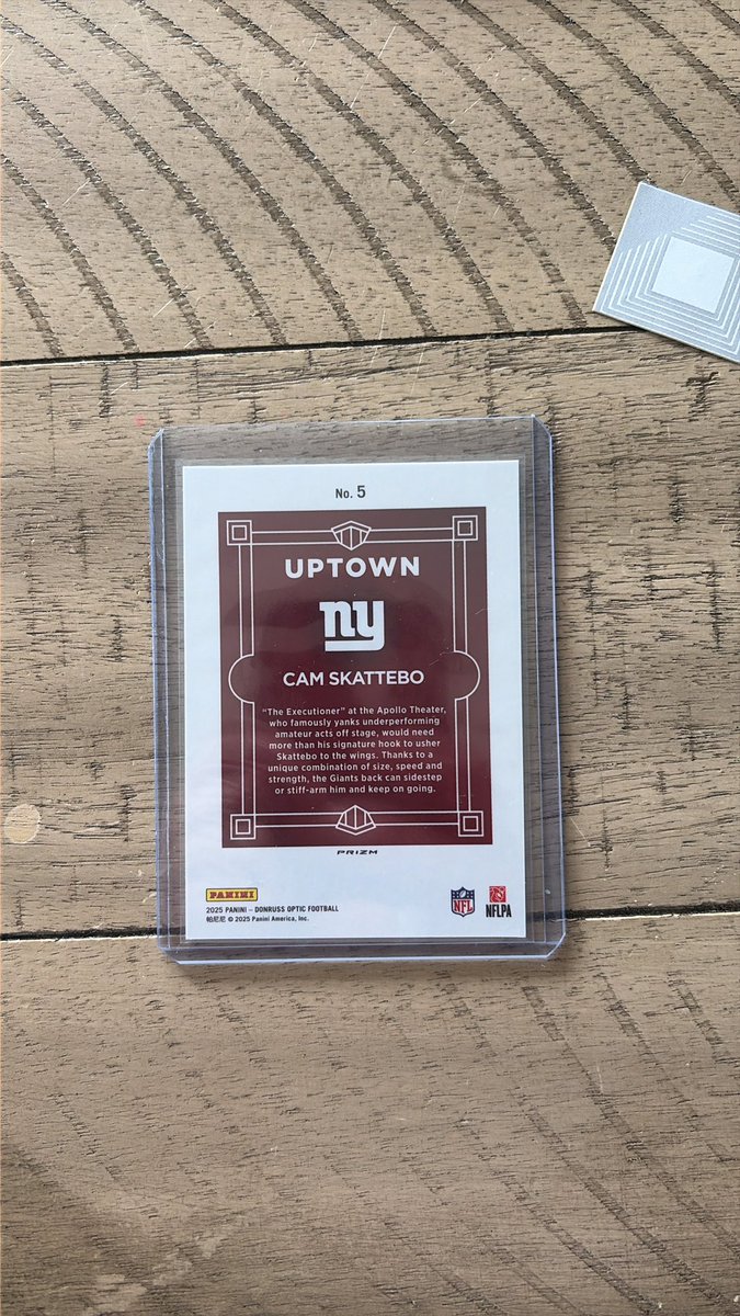 _sorenolsen's tweet photo. UPTOWN Cam Skattebo JUST PULLED 
300 OBO @CardPurchaser 

#retailrules https://t.co/ITdF3mJeve