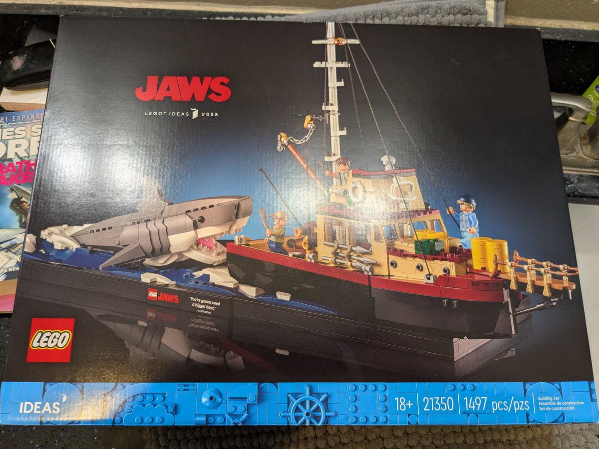 robhiltbrand's tweet image. You're gonna need a bigger boat #legos