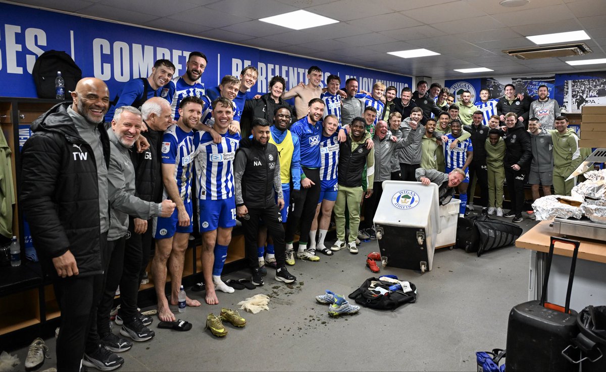 Wigan Athletic tweet media
