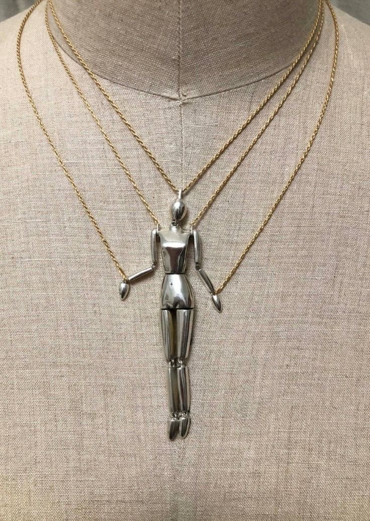 LeoDaVinciWave's tweet photo. Skia Marionette Necklace by designer Elsa Tierney. https://t.co/kOb3DQakT0