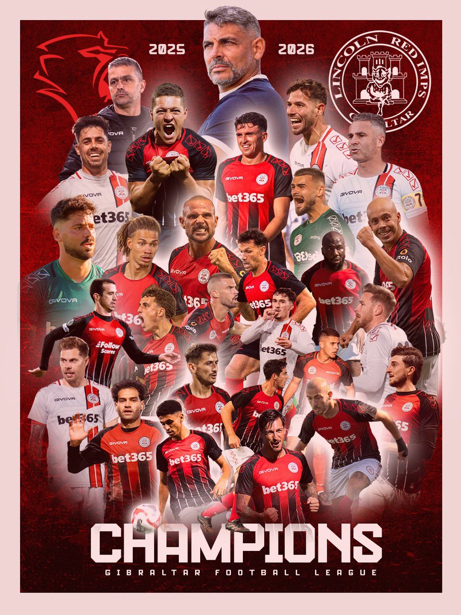 Lincoln Red Imps FC tweet media