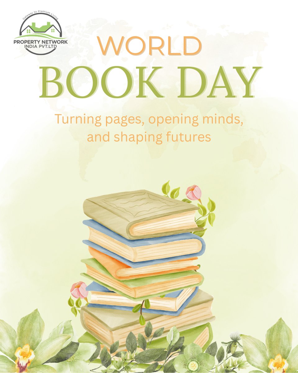 PropNet2023's tweet image. Books build knowledge, and knowledge builds better decisions 📚✨

On this World Book Day, let’s celebrate the power of learning that shapes brighter futures—just like finding the perfect home.

#worldbookday #knowledgeispower #propertynetworkindia #smartchoices #learningeveryday