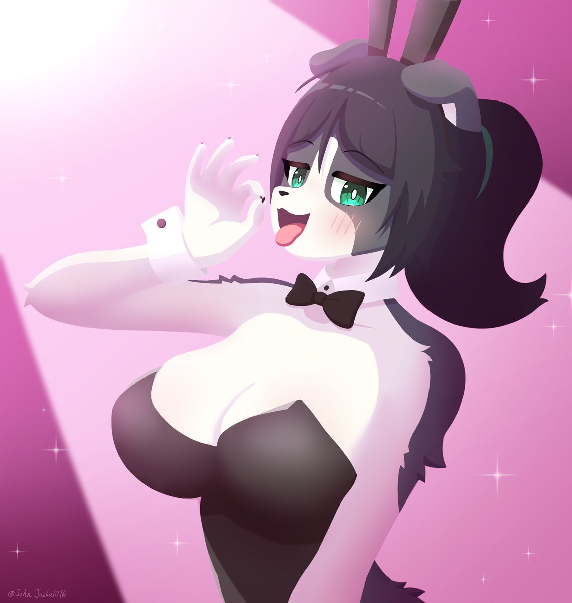 こういう線なしのスタイル好き
一緒の人いるかな～
#メスケモ