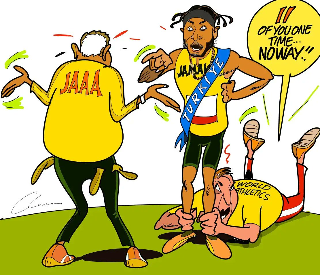 JamaicaObserver's tweet image. Today's Clovis Toon, Saturday, April 18, 2026.

To see more cartoons, click the link in our stories.

#Clovis #ClovisToon #JamaicaObserver #AlwaysAhead #OTeam