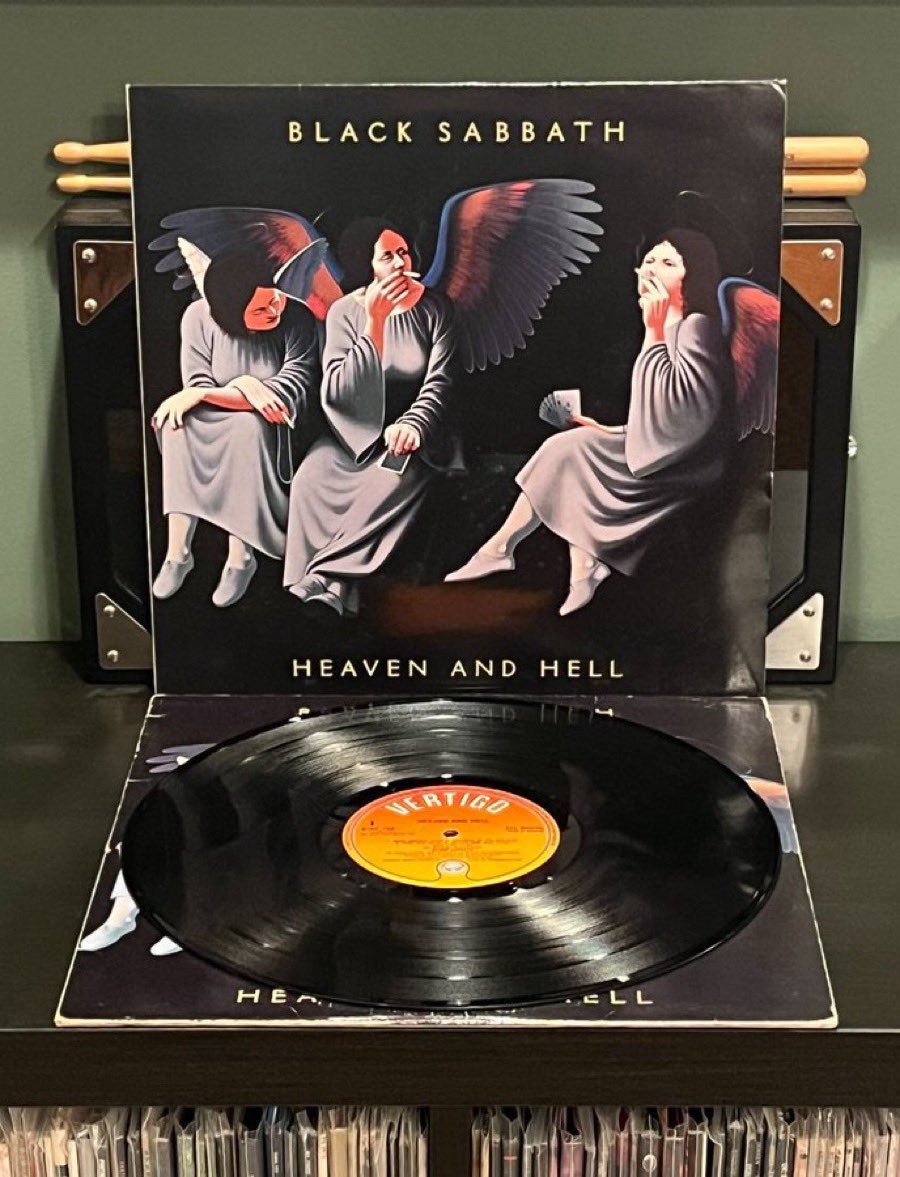 Czar321's tweet photo. April 18, 1980 Black Sabbath released their 9th studio album “Heaven And Hell” in the UK. https://t.co/pHIF4heBV8
