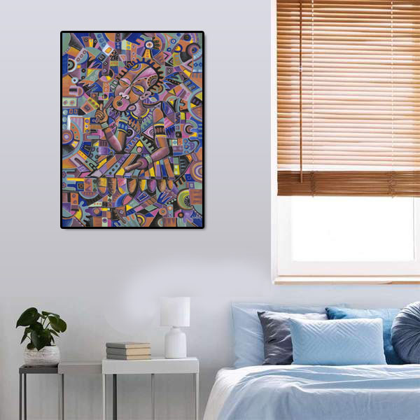 ArtCameroon's tweet image. Here are more views of this splendid violet musical painting.
The Xylophone Player II
51 cm x 70 cm / 20 in x 27.5 in
$150
Made to order / Free delivery anywhere / Inquiries welcome
#AfricanArt #keyboard #musician #music #artprint #mothersdaygiftideas