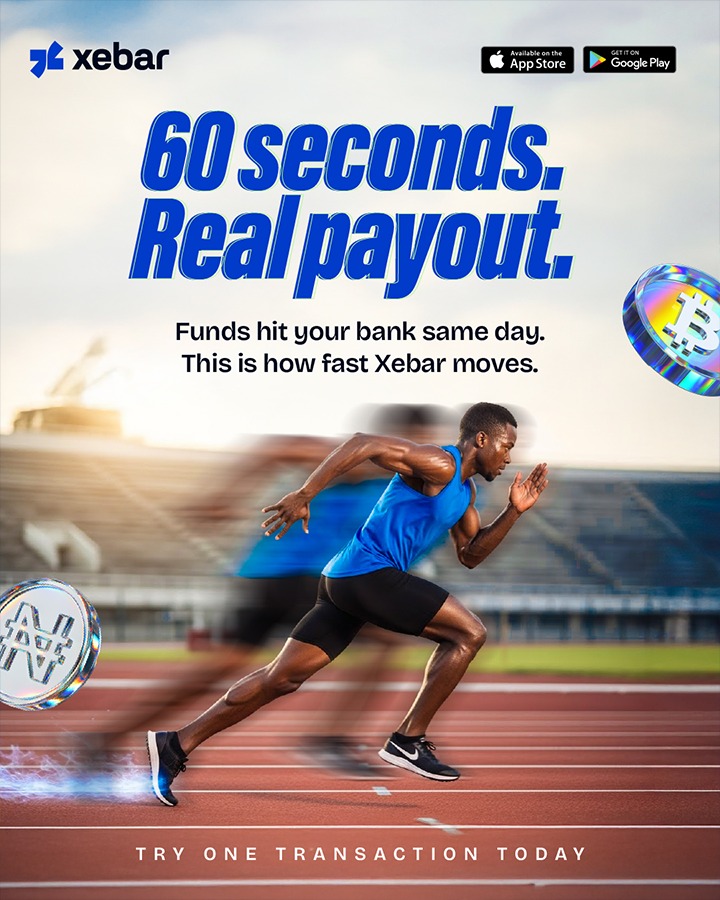 XebarApp's tweet photo. 🚀 Turn your crypto to cash in just 60 seconds with Xebar! 
Best rates in Nigeria 
Instant payouts, no delays! 
No middleman, no P2P scam! 
Get your money fast, easy, and secure. 
Download Xebar now and start converting today!