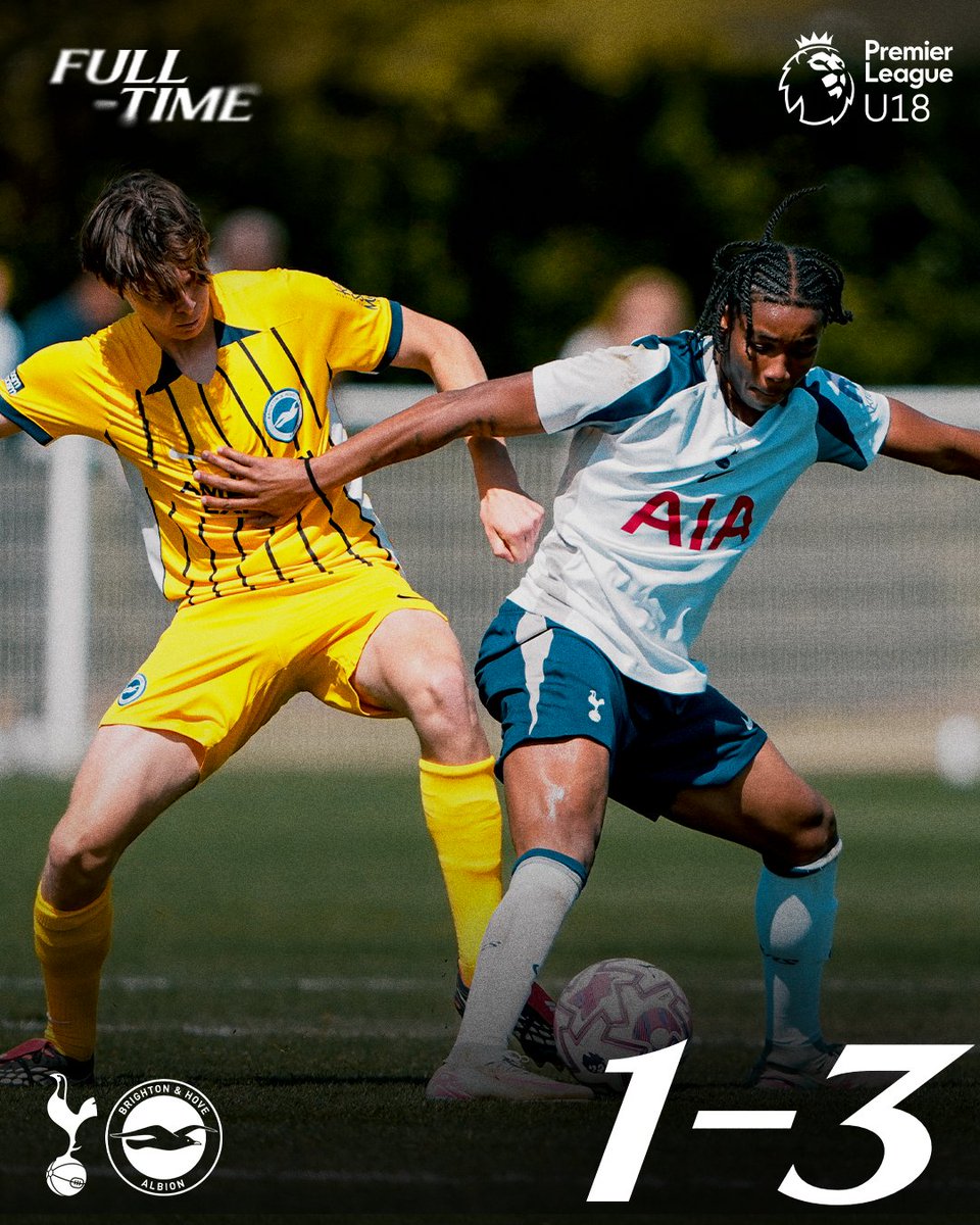 ChrisCowlin's tweet image. FT: Tottenham Hotspur U18s 1-3 Brighton &amp;amp; Hove Albion U18s

#COYS #THFC