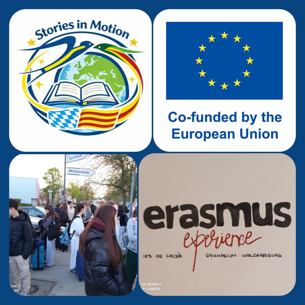 Europe_INSCelra's tweet photo. Day 6 #ErasmusPlus #StoriesInMotion #Waldkraiburg #GymnasiumWaldkraiburg #TimeToSayGoodbye #GreatErasmusExperience 🇪🇺🇩🇪🤗 https://t.co/ZDC8TkGa7x