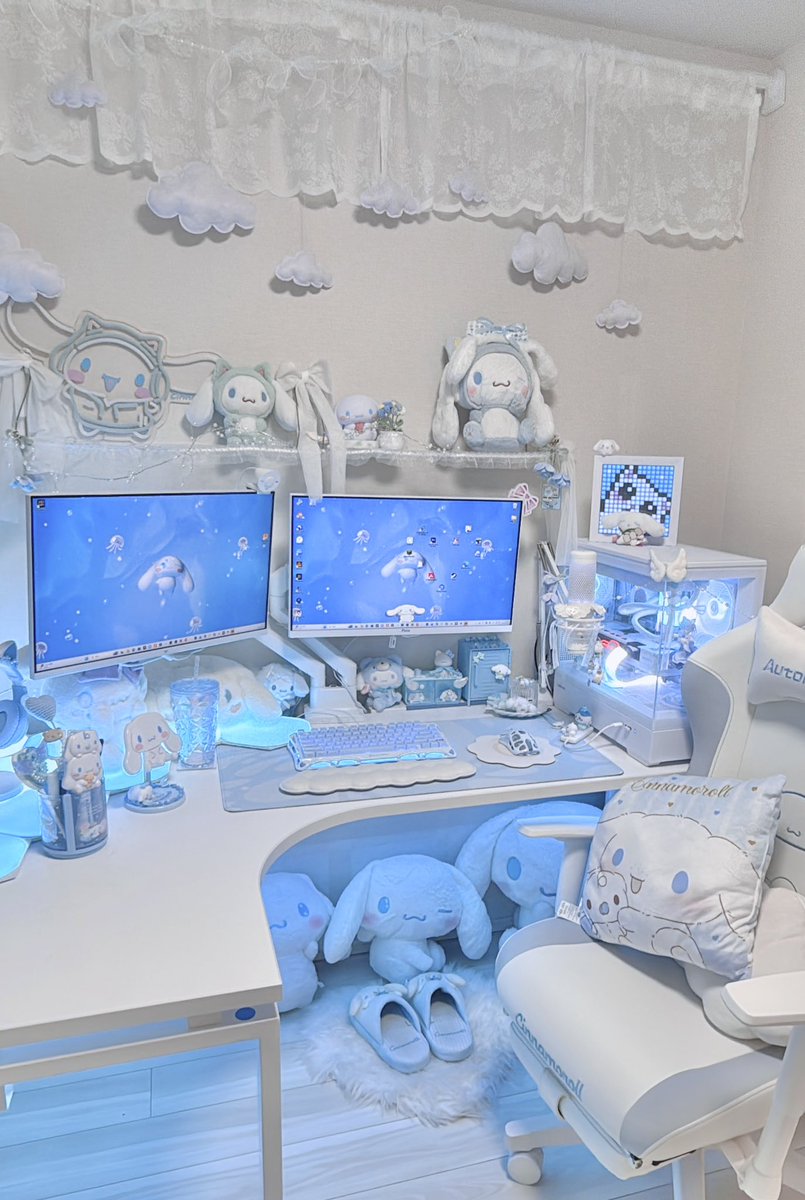 watamoti_game's tweet image. Light on ⇔ off  
֊  ̫ ֊🫧

 #desksetup