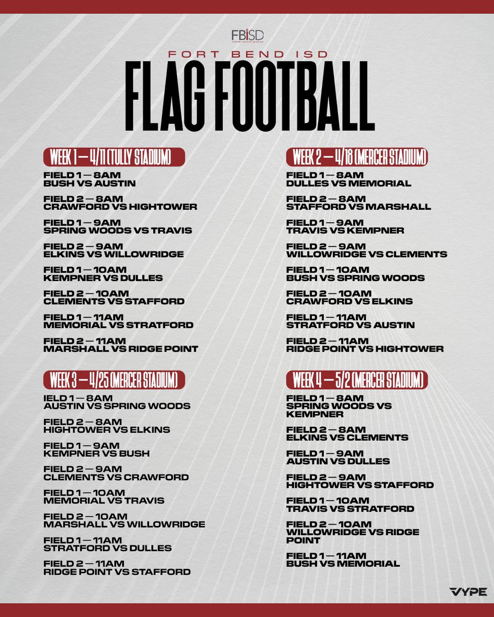 Fort Bend ISD Athletics tweet media