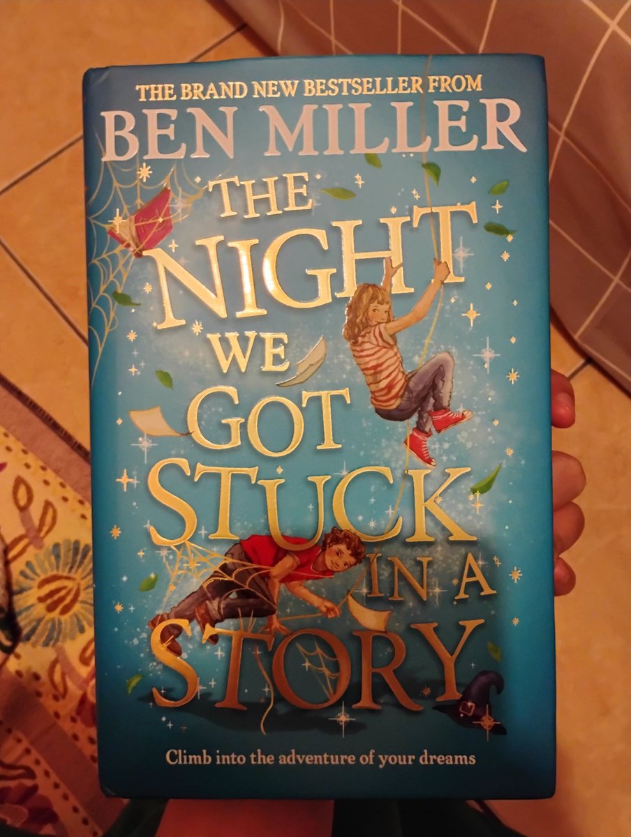 spelltrooper's tweet photo. Currently reading The Night We Got Stuck in a Story by Ben Miller, 304 pages but the font is LARGE

#8to8reading #ShelfTrooper https://t.co/LiIL3zdU7D